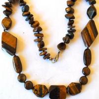 Ot 2005 collier sautoir oeil de tigre 62gr 20x40mm 11