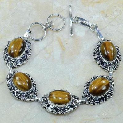 Ot 7817a bracelet oeil de tigre achat vente bijoux argent 925