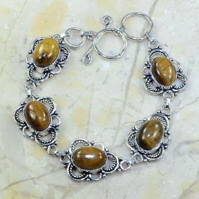 Ot 7820a bracelet oeil de tigre achat vente bijoux argent 925