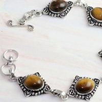 Ot 7930b bracelet oeil de tigre 20gr argent 925 achat vente bijoux 1 2