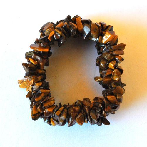 Ot 7991 bracelet torque oeil de tigre 58gr argent 925 3