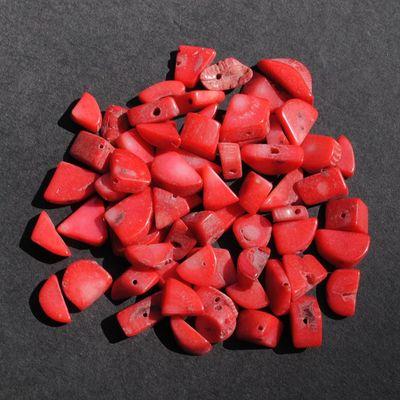 Pcr 047 2 perles corail irregulieres 30gr achat vente loisirs creatifs