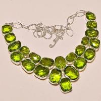 Per 001a collier peridot argent 925 achat vente 1