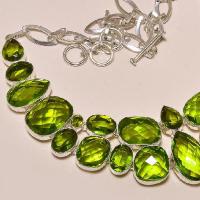 Per 001c collier peridot argent 925 achat vente 1