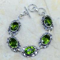 Per 003c bracelet peridot argent 925 achat vente bijoux 1