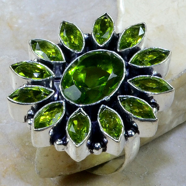 Per 040a bague t58 peridot argent 925 achat vente bijou