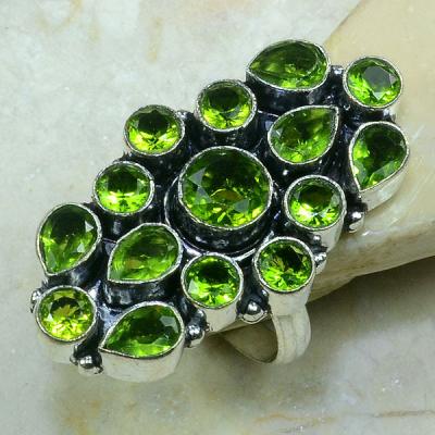 Per 064a bague t62 peridot argent 925 achat vente bijoux 1