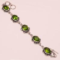 Per 081a bracelet peridot argent 925 achat vente bijoux