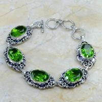 Per 093c bracelet peridot argent 925 achat vente bijoux 2