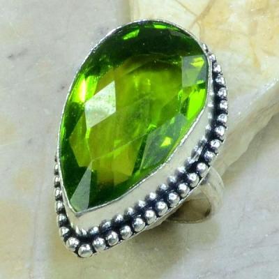 Per 097a bague t57 peridot argent 925 achat vente bijou 1