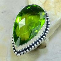 Per 097a bague t57 peridot argent 925 achat vente bijou