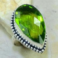 Per 097b bague t57 peridot argent 925 achat vente bijou