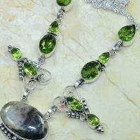 Per 114c collier parure sautoir peridot jaspe argent 925 achat vente bijou