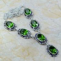 Per 115a collier parure sautoir peridot argent 925 achat vente bijou