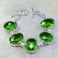 Per 133a bracelet peridot argent 925 achat vente bijoux