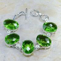 Per 133c bracelet peridot argent 925 achat vente bijoux