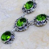 Per 144b collier parure sautoir peridot argent 925 achat vente bijoux