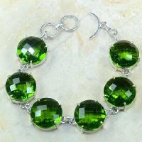 Per 145a bracelet peridot argent 925 achat vente bijoux