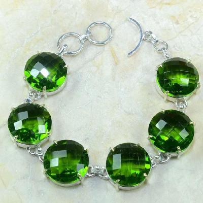 Per 145b bracelet peridot argent 925 achat vente bijoux