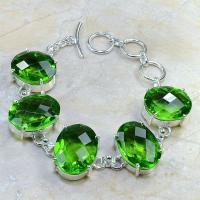 Per 148d bracelet peridot argent 925 achat vente bijoux