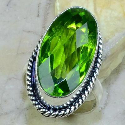 Per 167a bague t58 peridot bijou argent 925 achat vente