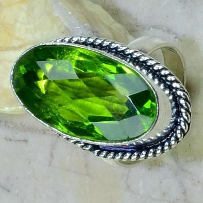 Per 167a bague t58 peridot bijou argent 925 achat vente