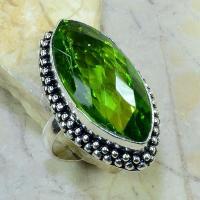 Per 168c bague t61 peridot bijou argent 925 achat vente