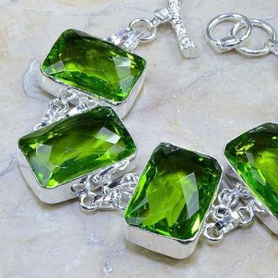 Per 170b bracelet peridot argent 925 achat vente bijoux