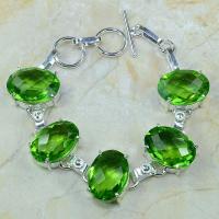 Per 173a bracelet peridot argent 925 achat vente bijoux