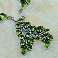 Per 174e collier boucles oreilles parure sautoir peridot argent 925 achat vente