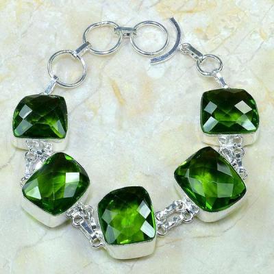 Per 175a bracelet peridot argent 925 achat vente bijoux