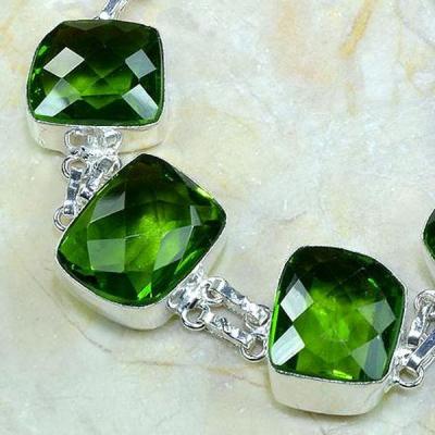 Per 175a bracelet peridot argent 925 achat vente bijoux