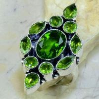 Per 182a bague t61 peridot bijou argent 925 achat vente