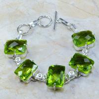 Per 185a bracelet peridot argent 925 achat vente bijoux