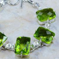 Per 185c bracelet peridot argent 925 achat vente bijoux