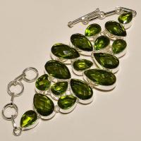 Per 191d bracelet peridot argent 925 achat vente bijoux