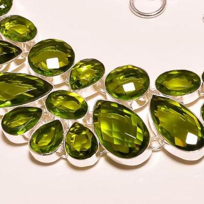 Per 193c collier parure sautoir peridot argent 925 achat vente bijou