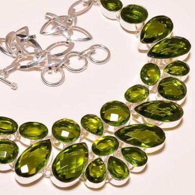 Per 193c collier parure sautoir peridot argent 925 achat vente bijou