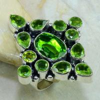 Per 197b bague t58 peridot bijou argent 925 achat vente