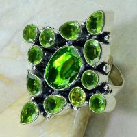 Per 197c bague t58 peridot bijou argent 925 achat vente