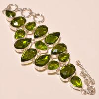 Per 208a bracelet peridot argent 925 achat vente bijoux