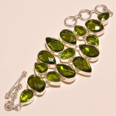 Per 208c bracelet peridot argent 925 achat vente bijoux