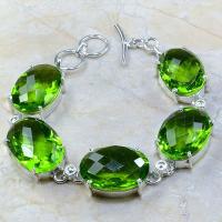 Per 213a bracelet peridot argent 925 achat vente bijoux