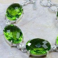 Per 213b bracelet peridot argent 925 achat vente bijoux