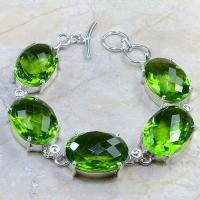 Per 213d bracelet peridot argent 925 achat vente bijoux