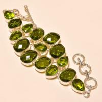 Per 224a bracelet peridot argent 925 achat vente bijoux