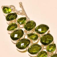 Per 224c bracelet peridot argent 925 achat vente bijoux