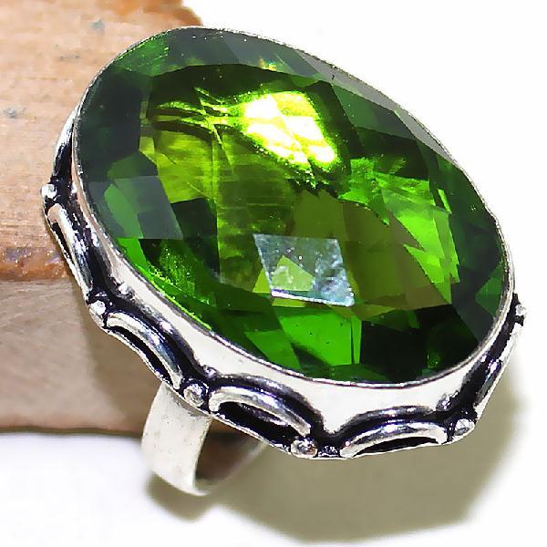 Grosse bague on sale verte