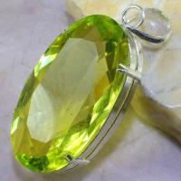 Per 333b pendentif pendant 36gr peridot quartz argent 925 achat vente bijoux