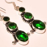 Per 364c boucles pendants oreilles peridot quartz argent 925 achat vente bijou